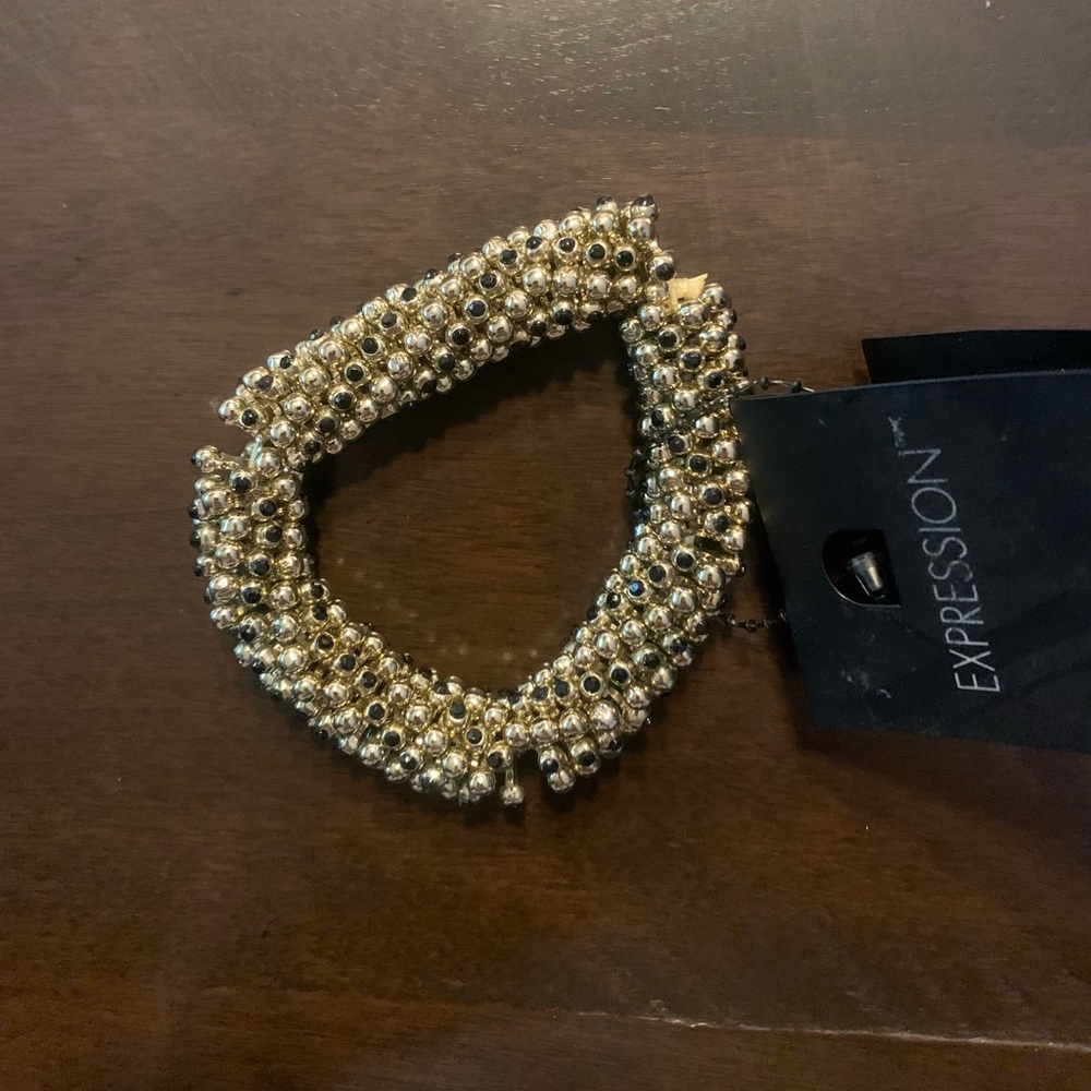 Adjustable gold beaded bracelet | Everyday jewelry